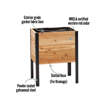 Load image into Gallery viewer, 18″ x 24″ Raised Garden Bed - 30" Tall