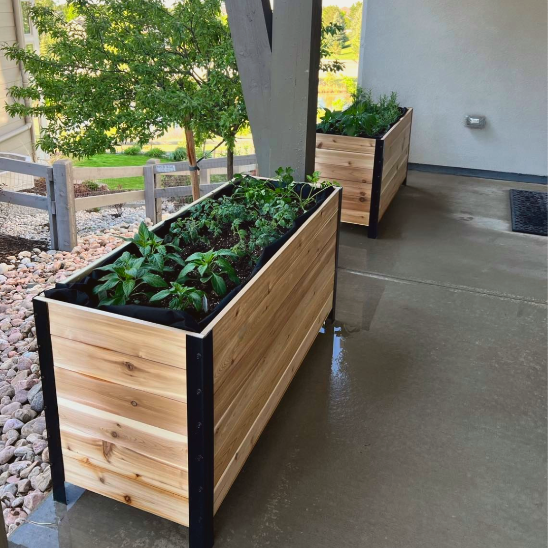 18" x 48" Planter Box - 24" Tall  99Heirlooms.com