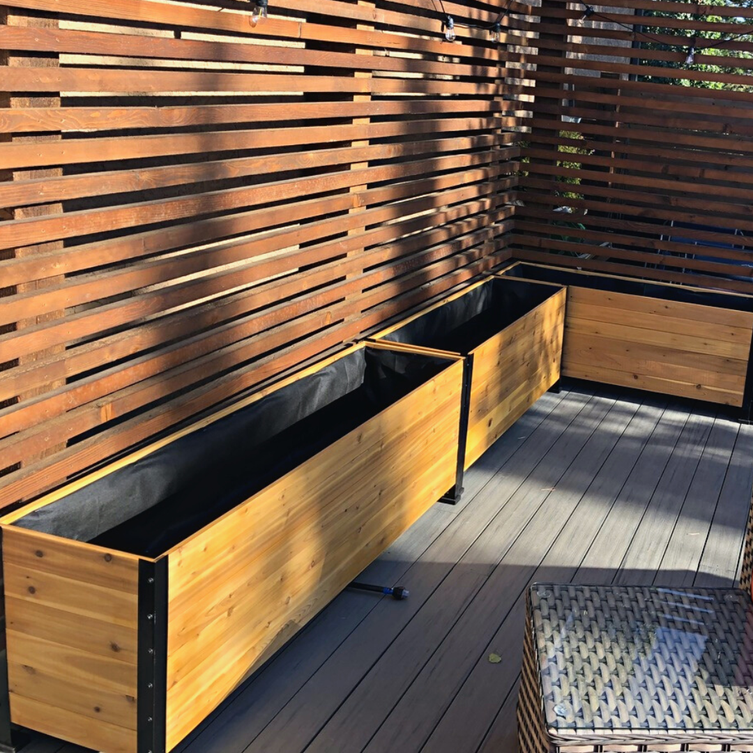 tall window box planters 18