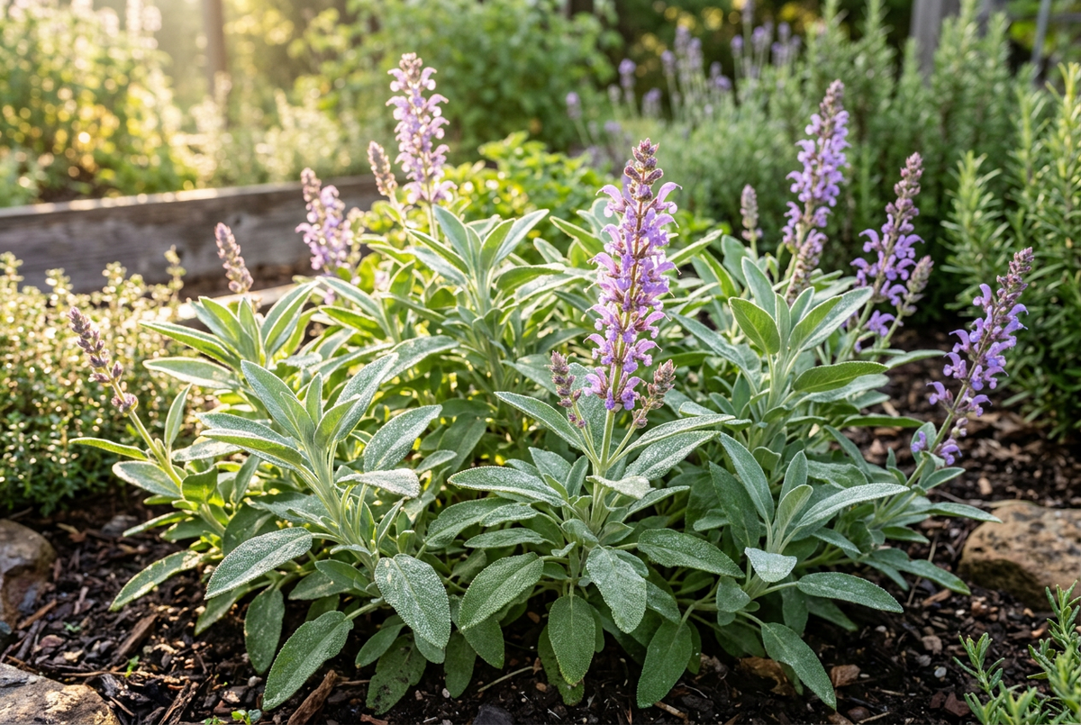 Sage for the Stuffing: How to Harvest, Dry & Overwinter Sage, Oregano, Marjoram & Mint Before a Hard Freeze