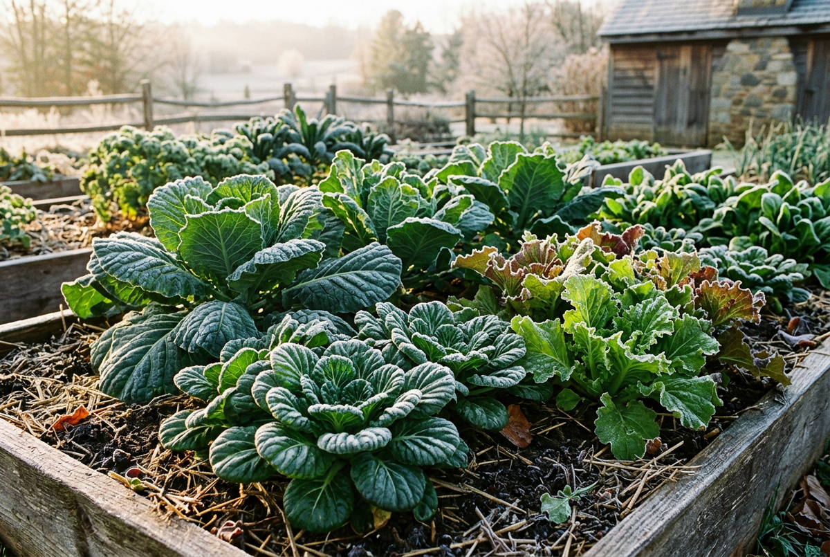 Mustard, Collards & Tatsoi: The Frost-Sweetened Greens to Sow Right Now