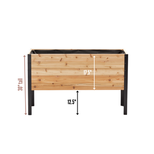 18" x 48" Raised Garden Bed