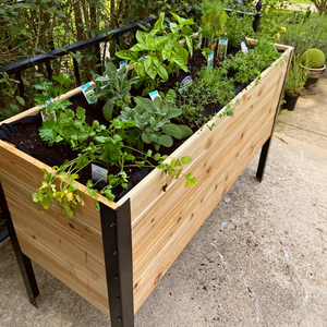 18" x 48" Raised Garden Bed