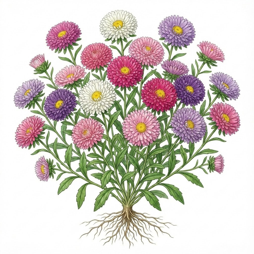 ASTER, Powder Puff Mix