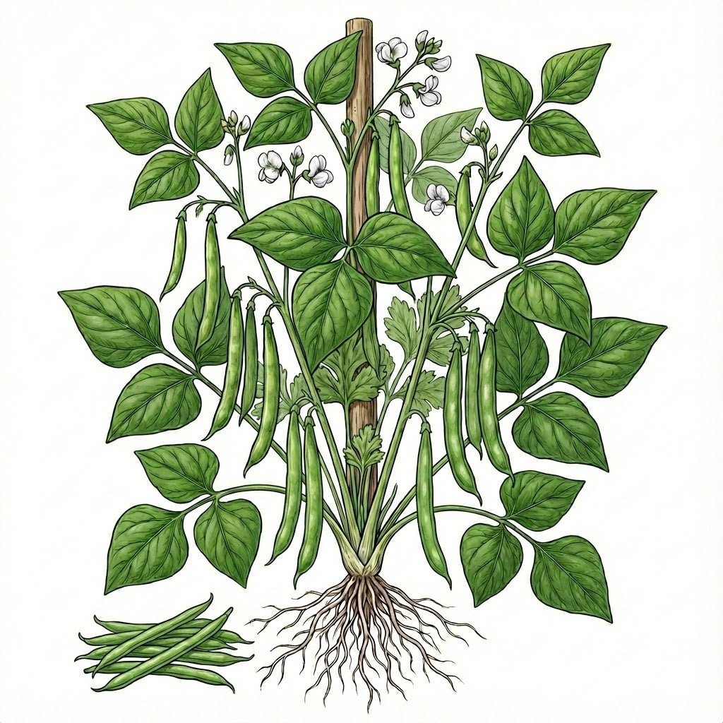 BEANS, Kentucky Wonder Pole - Urban Garden Seeds – 99Heirlooms.com