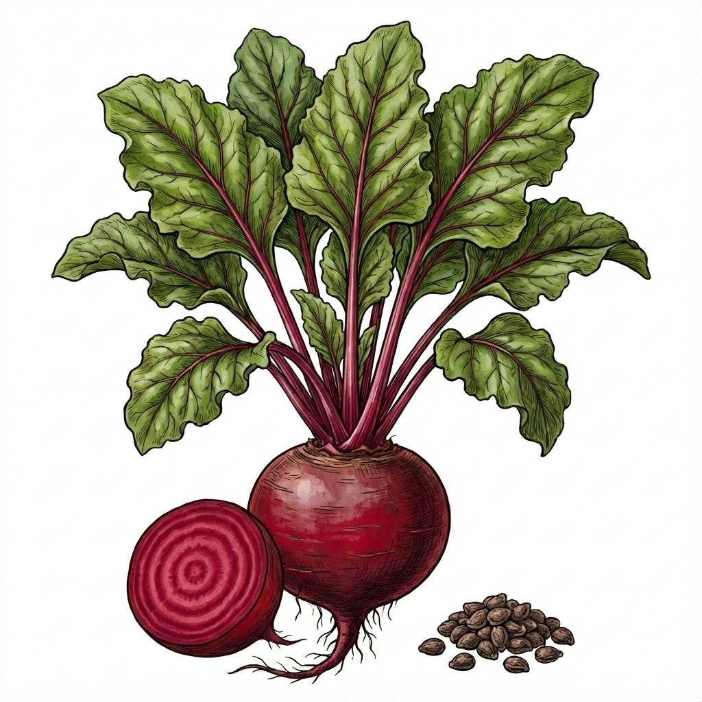 beetroot plant seeds BEET Seeds, Detroit Dark Red