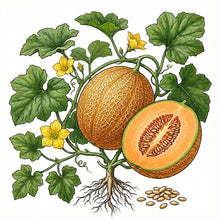 Load image into Gallery viewer, CANTALOUPE Seeds, Minnesota Midget