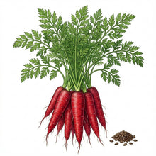 Load image into Gallery viewer, CARROT Seeds, Atomic Red