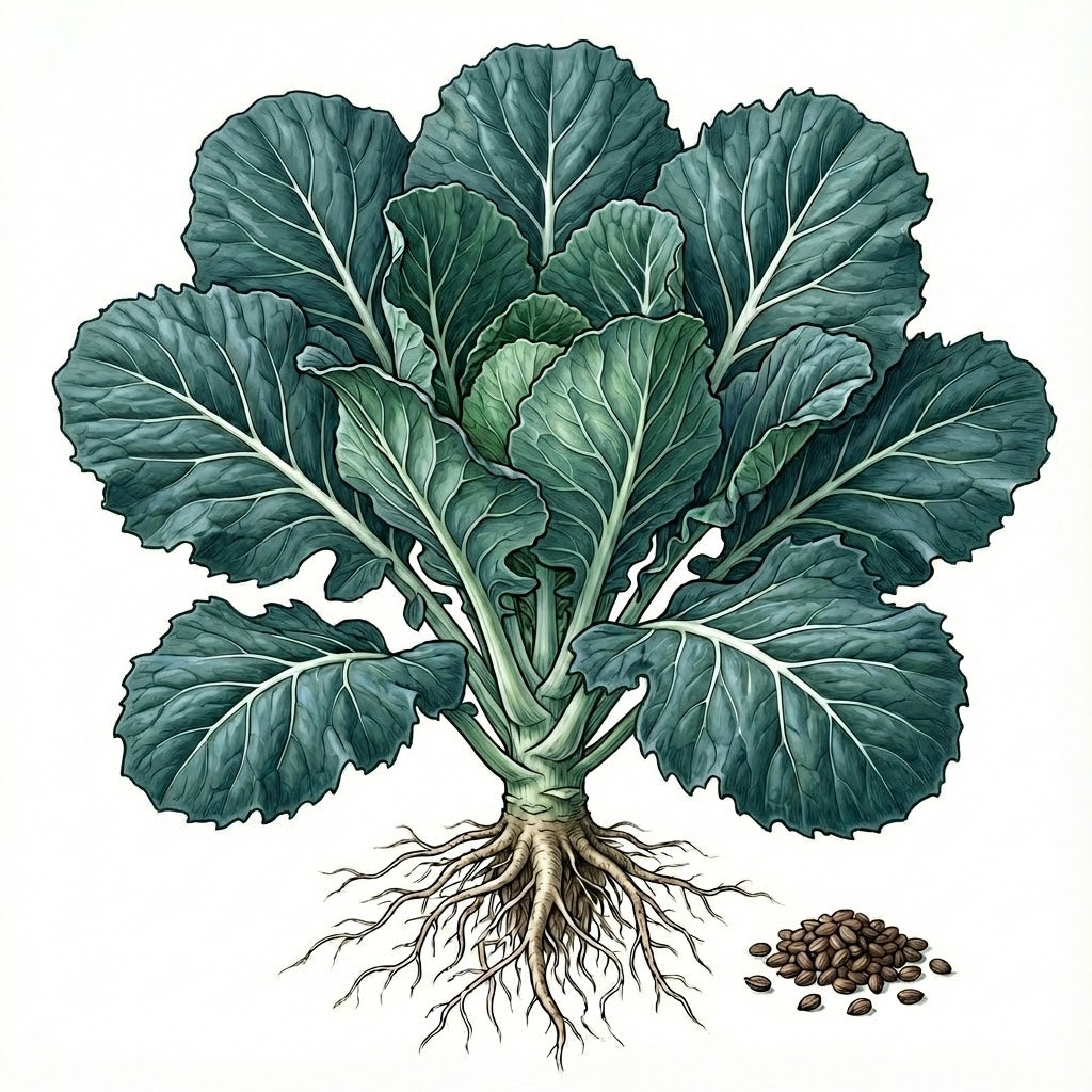 COLLARD GREEN Seeds, Vates