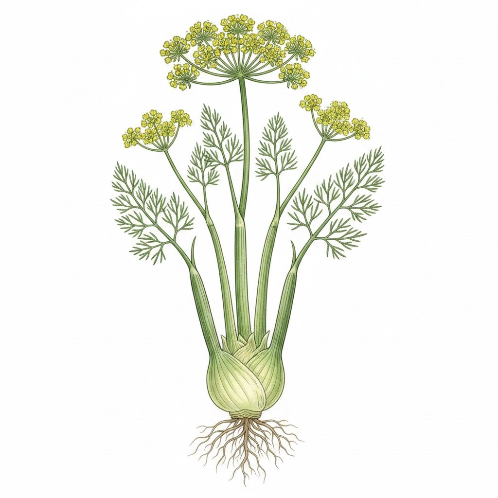 fennel plant with seeds FENNEL Seeds, Sweet