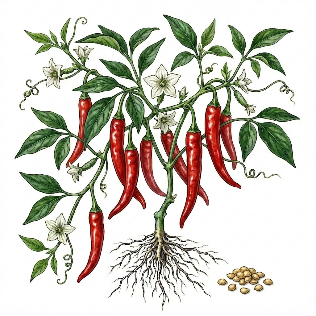 red pepper seeds for planting HOT PEPPER Seeds, Cayenne