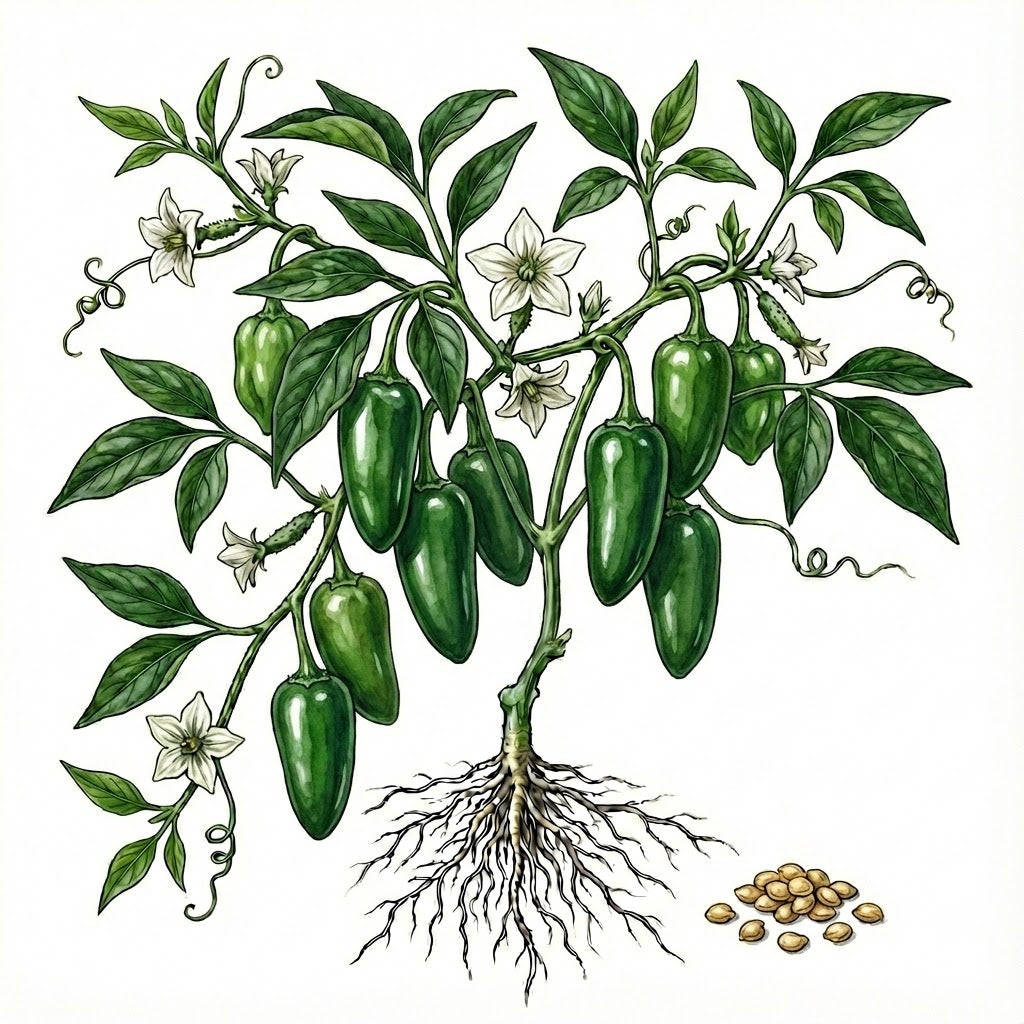 plant jalapeno seeds HOT PEPPER Seeds, Jalapeño