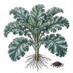 KALE Seeds, Vates Blue Curled