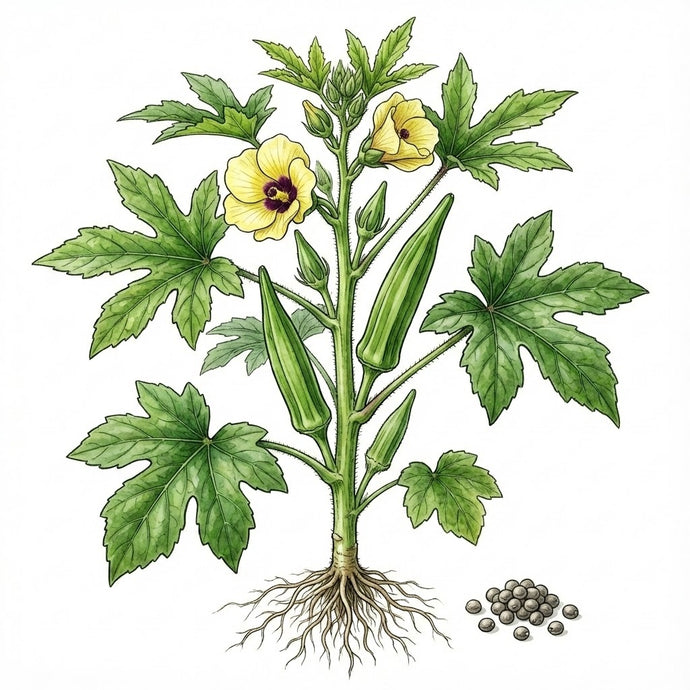 OKRA Seeds, Clemson Spineless