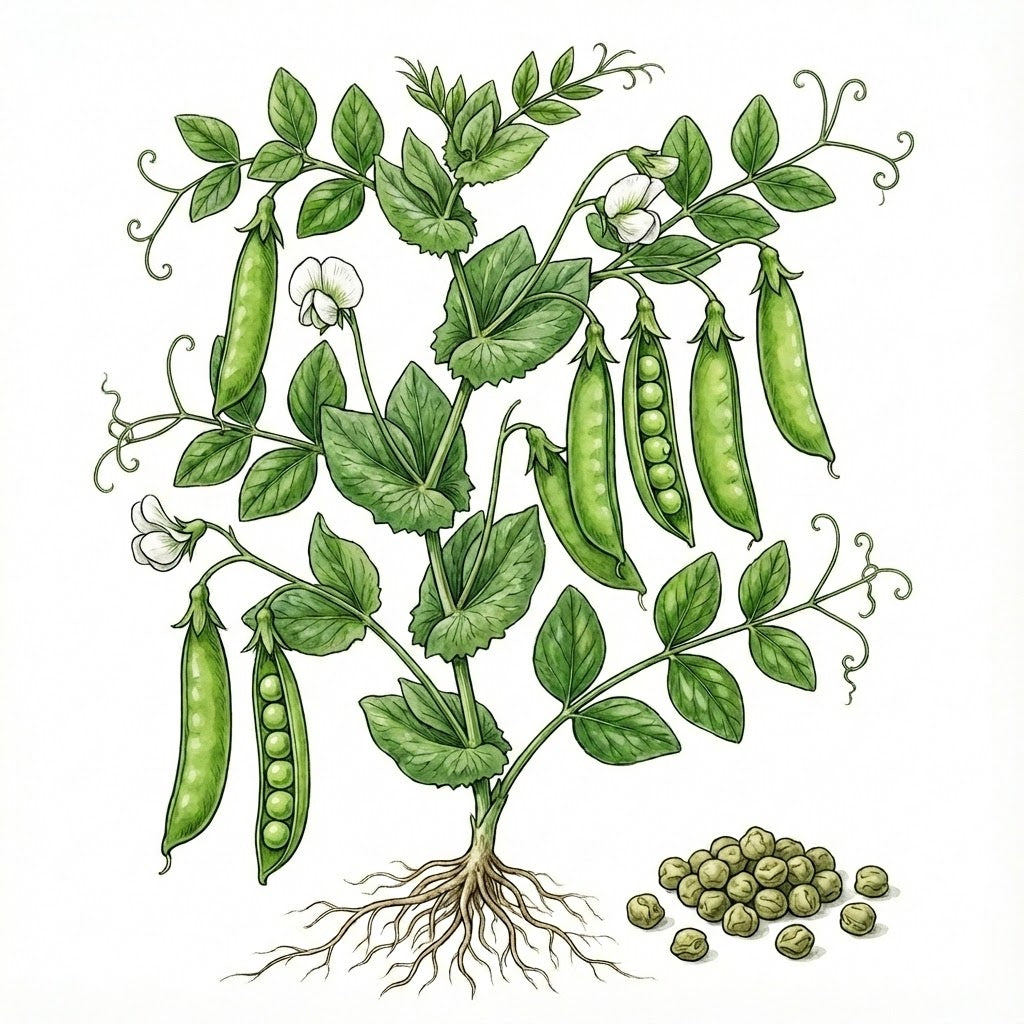 pea plant from seed PEAS, Early Alaska Shelling