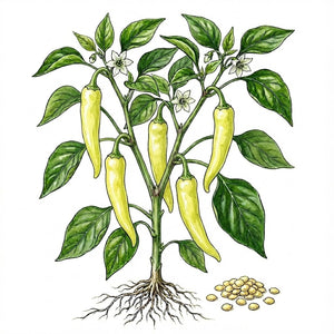 planting banana pepper seeds PEPPER Seeds, Sweet Banana