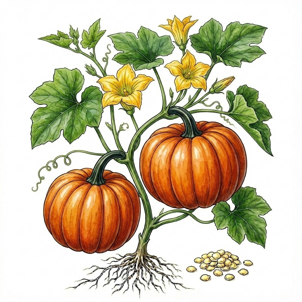 PUMPKIN, Connecticut Field - Urban Garden Seeds – 99Heirlooms.com