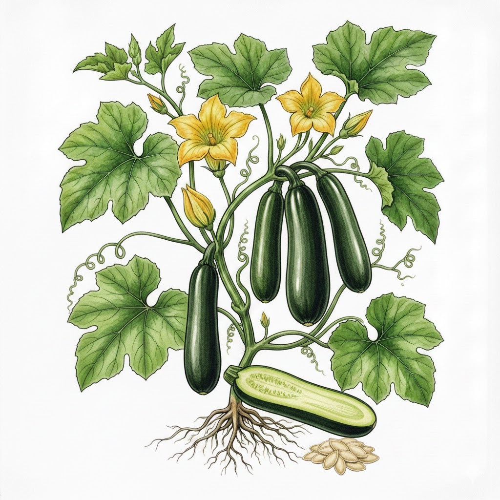 squash seeds plant SQUASH Seeds, Black Beauty