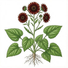 Load image into Gallery viewer, SUNFLOWER Seeds, Velvet Queen