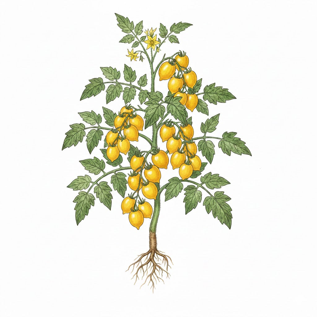 TOMATO, Yellow Plum - Urban Garden Seeds – 99Heirlooms.com