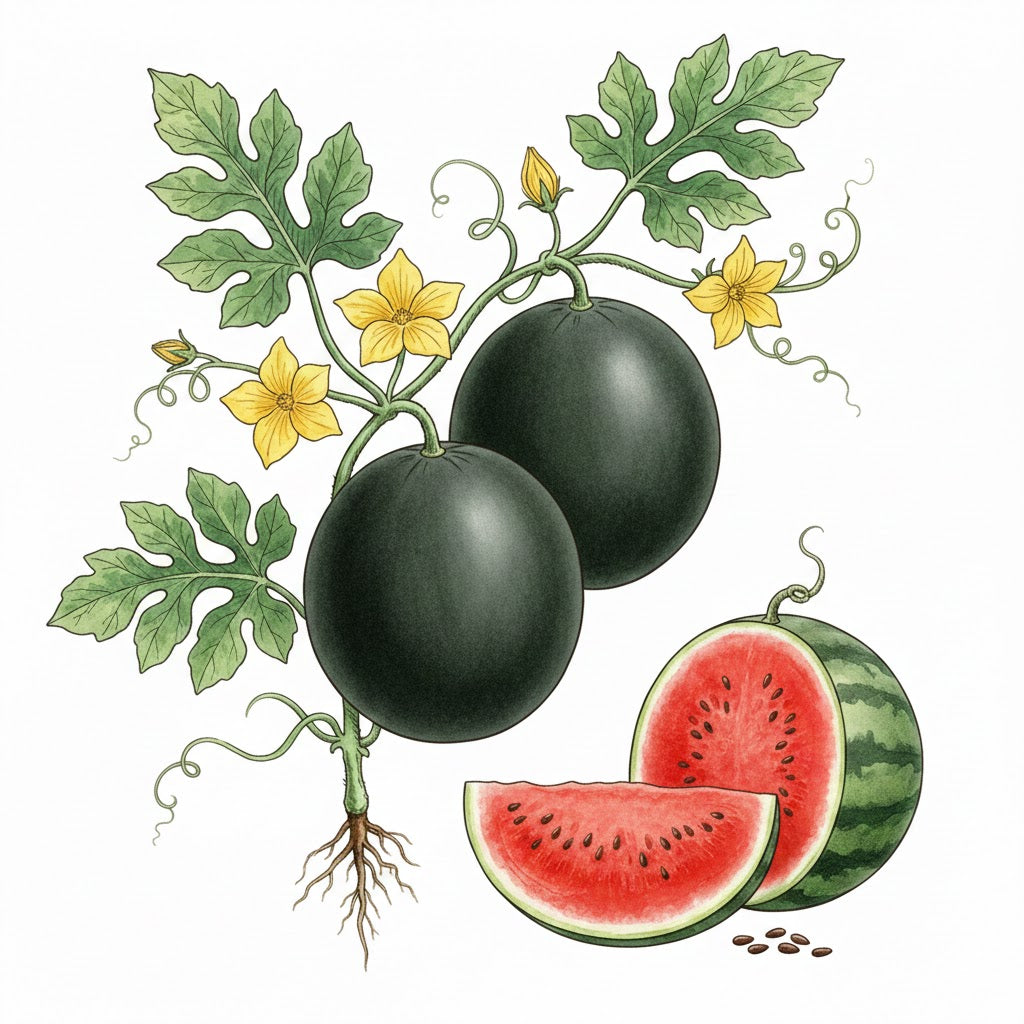 planting black diamond watermelon seeds WATERMELON Seeds, Black Diamond