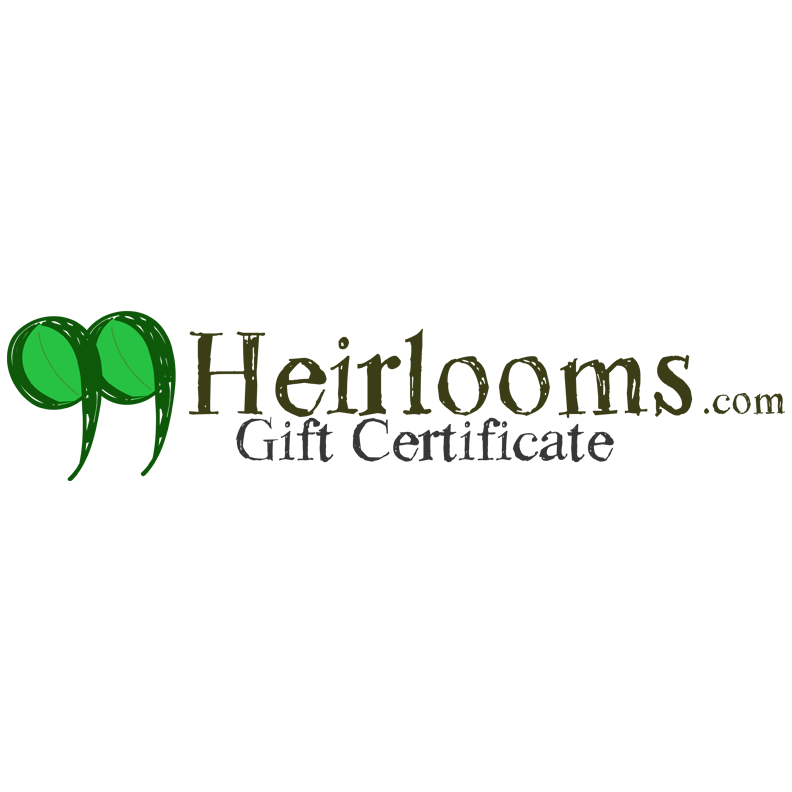 Gift Card 99Heirlooms.com Gift Card 99Heirlooms.com